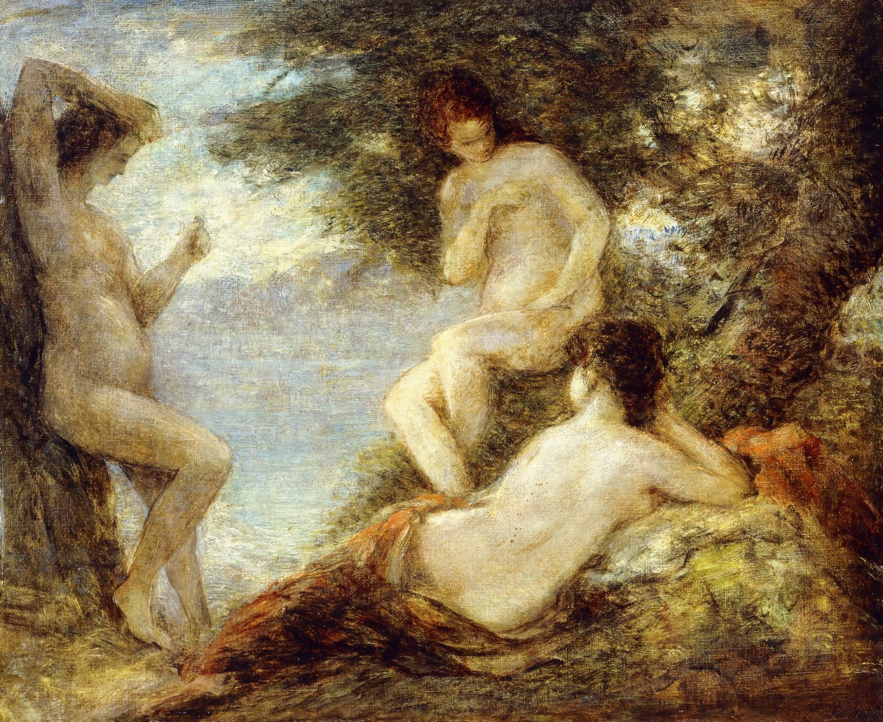 Sirens by Ignace Henri Jean Fantin Latour