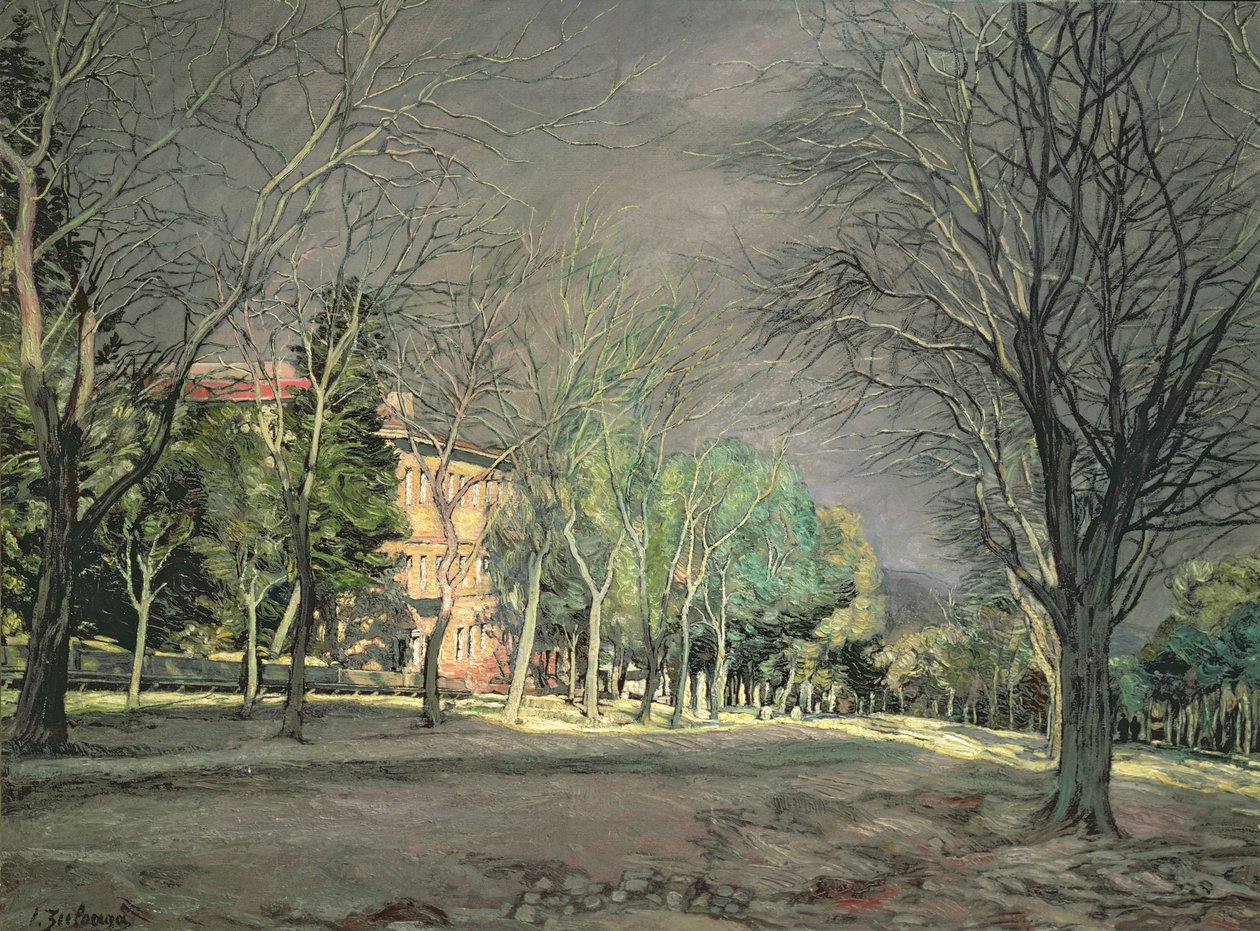 Countryside near El Escorial by Ignacio Zuloaga y Zabaleta
