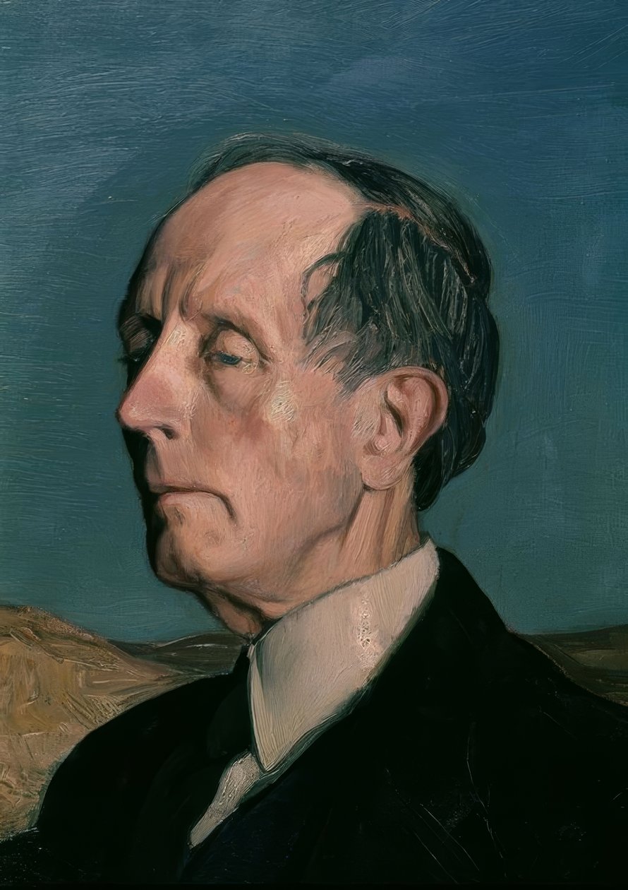 Azorín (detail) by Ignacio Zuloaga y Zabaleta