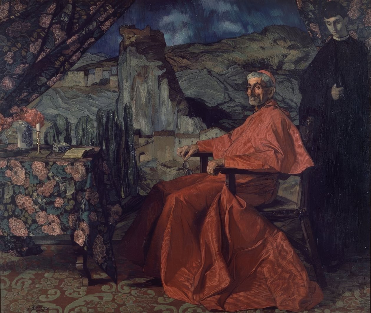 The Cardinal – 1912 by Ignacio Zuloaga y Zabaleta
