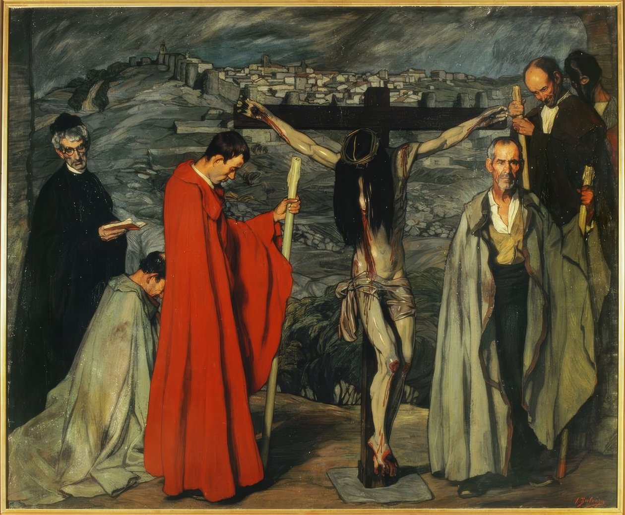 Ignacio Zuloaga / Bleeding Christ or Blood Christ, 1911 by Ignacio Zuloaga y Zabaleta