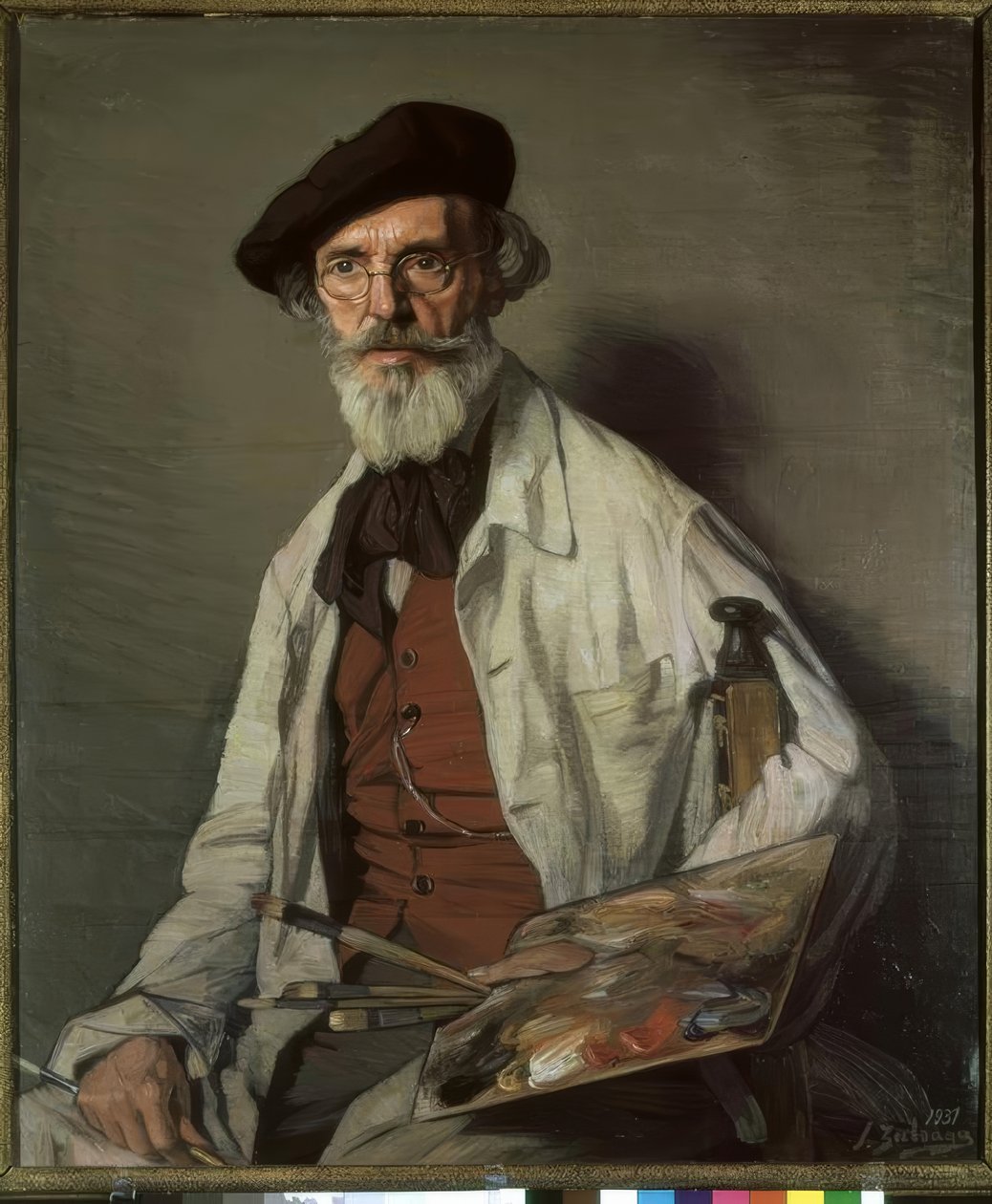 Pablo Uranga, Portrait / Painting by Zuloaga by Ignacio Zuloaga y Zabaleta