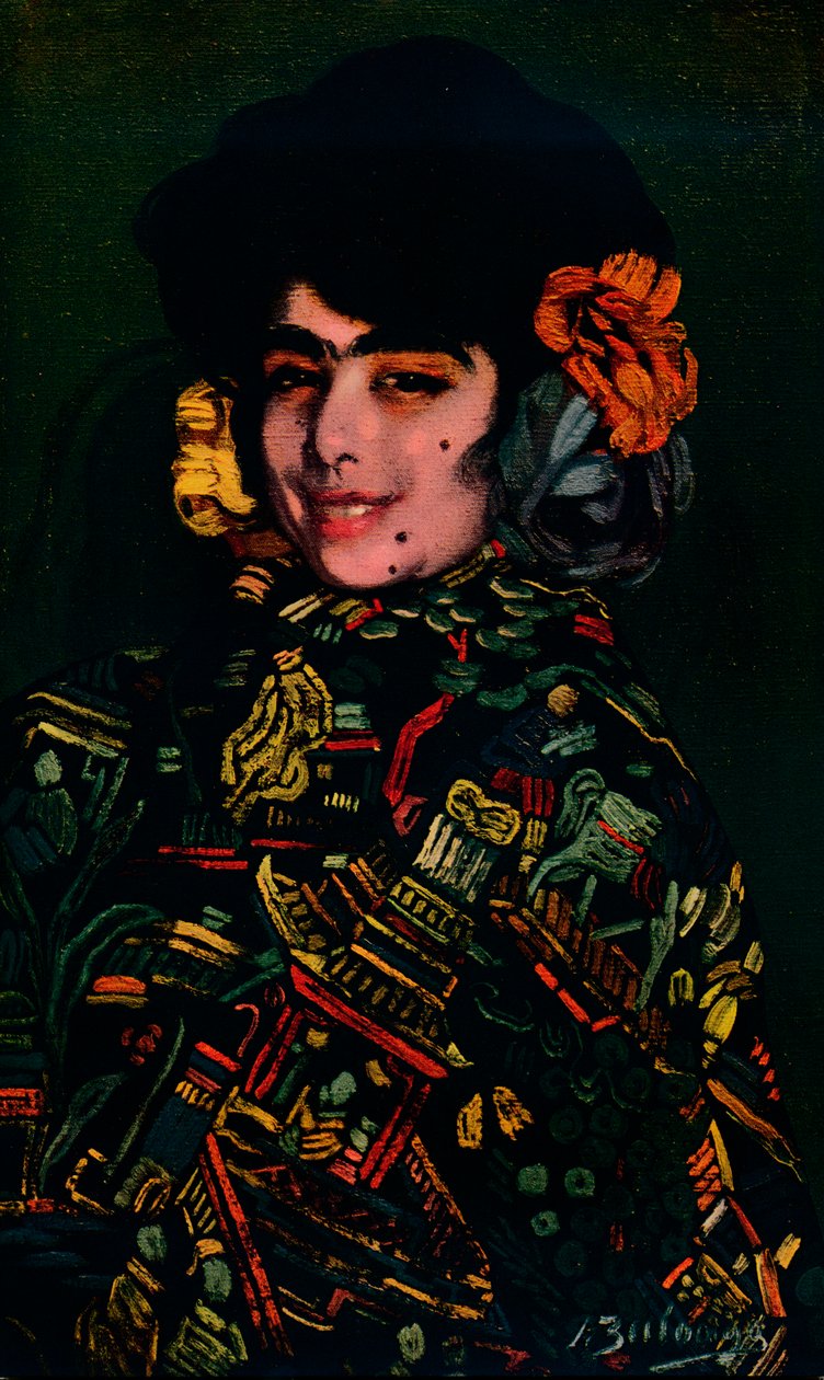 Spanish Girl by Ignacio Zuloaga y Zabaleta