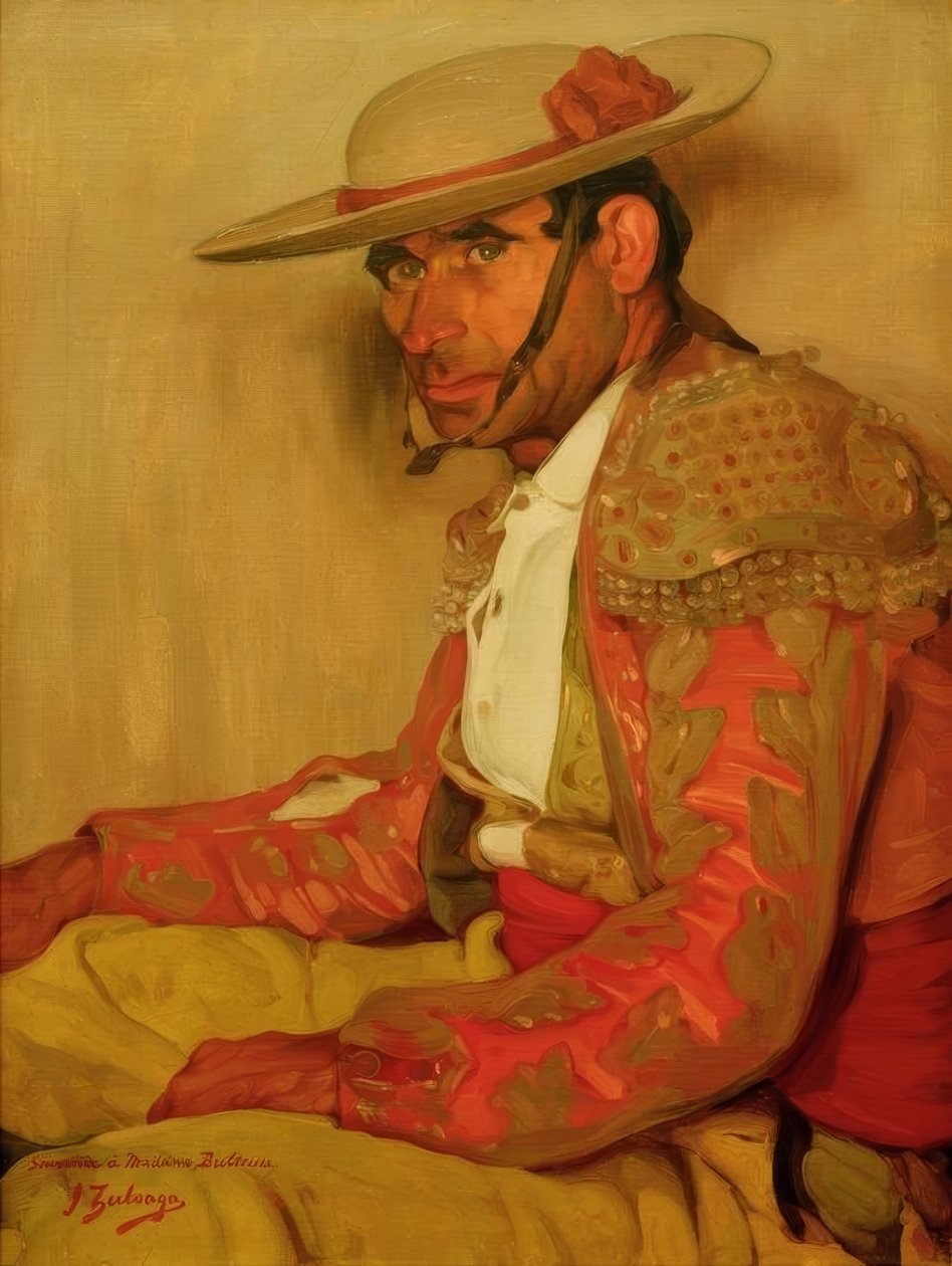 Zuloaga, Portrait of the Picadors El Coriano by Ignacio Zuloaga y Zabaleta