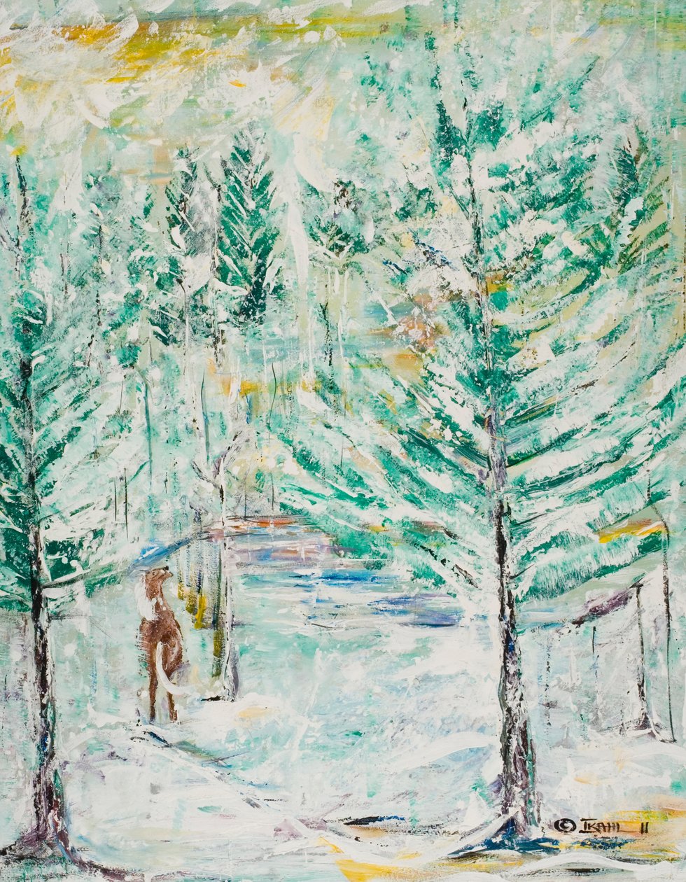 Snowy Woods by Ikahl Beckford