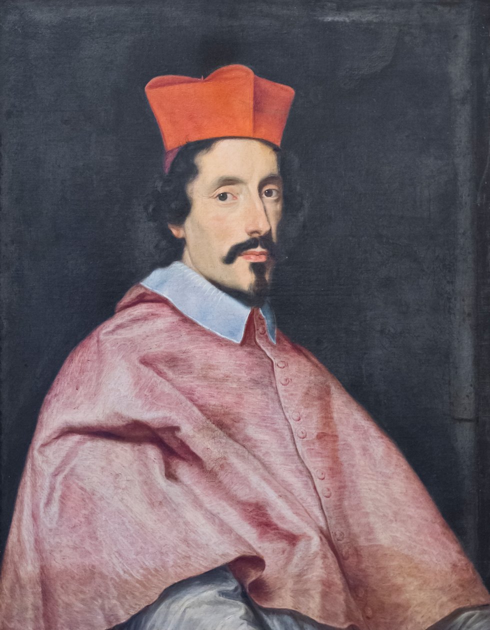 Portrait of Cardinal Neri Corsini Senior by Il (1639 1709) Baciccio