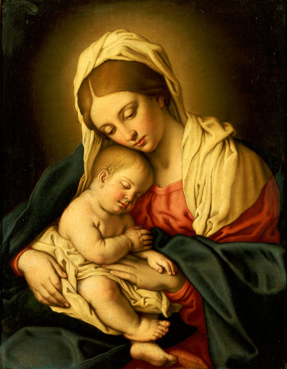 The Madonna and Child by Il Sassoferrato