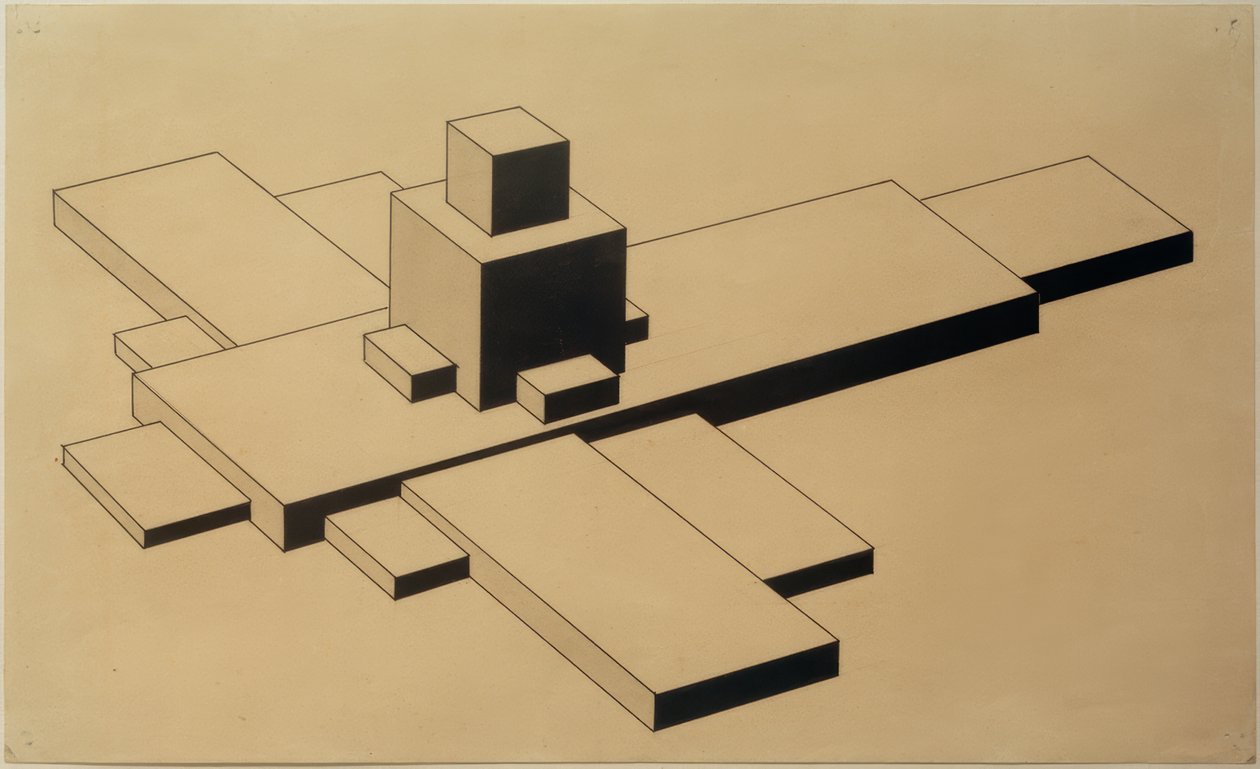 Architectural Project by Ilja Grigorewitsch Tschaschnik