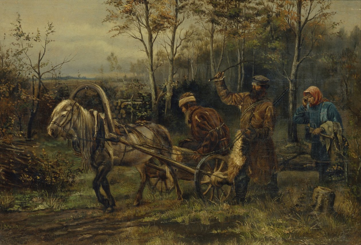 Wood Stealer by Illarion Mikhailovich Pryanishnikov
