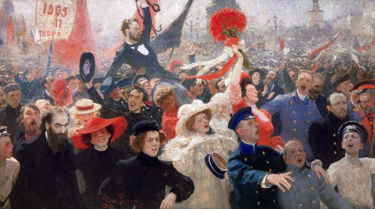 October 17th, 1905 by Ilya Efimovich Repin