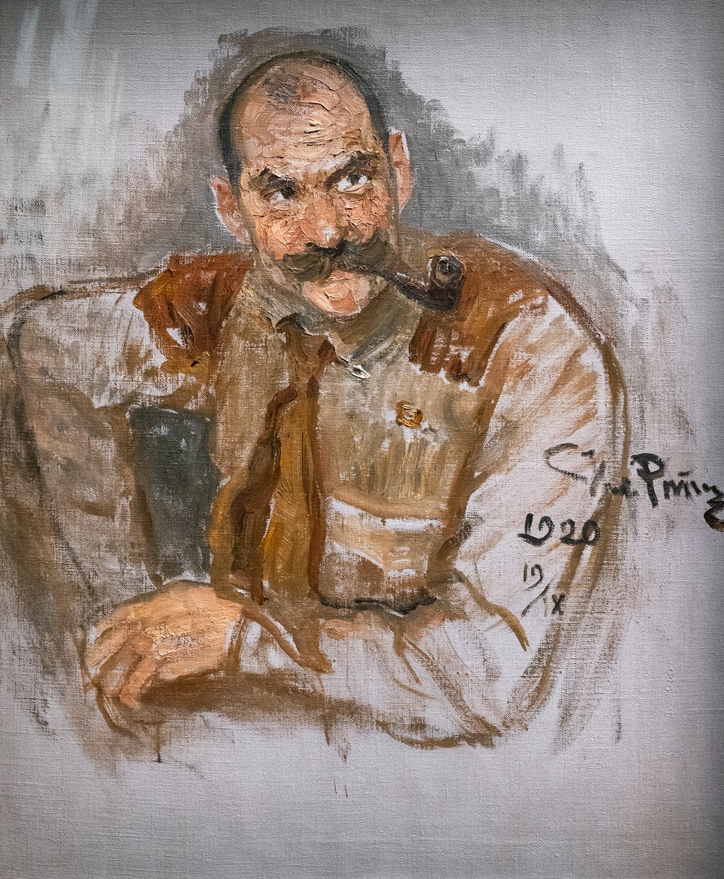 Akseli Gallen-Kallela by Ilya Efimovich Repin
