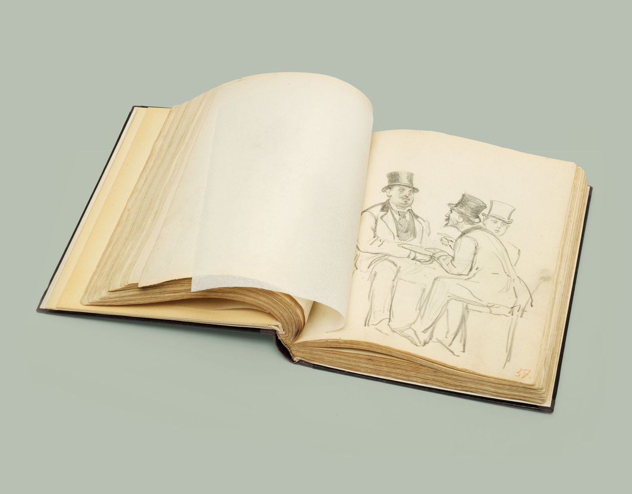Parisian Sketchbook of 120 Drawings, 1872-1875 by Ilya Efimovich Repin