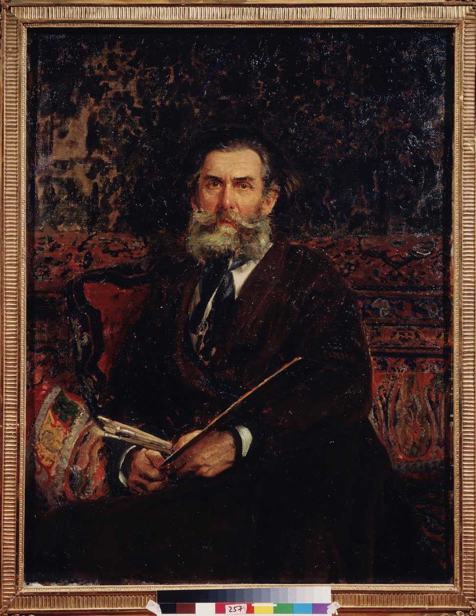 Portrait of the Painter Alexei Bogolyubov by Ilya Efimovich Repin
