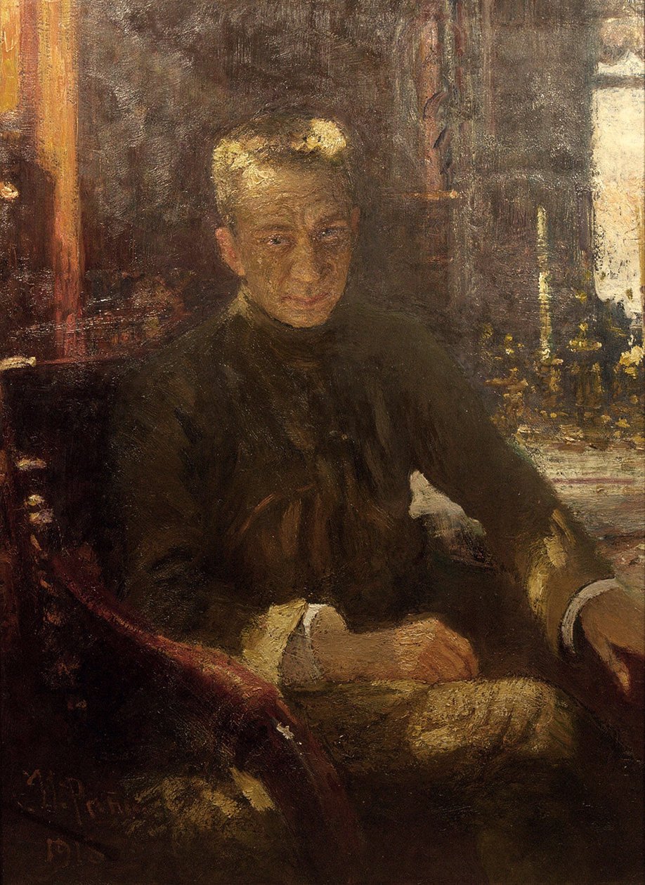 Portrait of Alexander Kerensky, 1917-1918 by Ilya Efimovich Repin