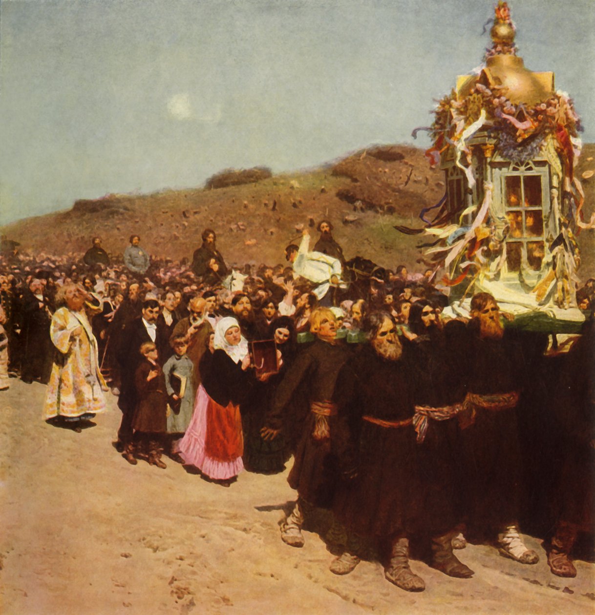Procession in the Kursk Gubernia, 1880-1883, 1965 by Ilya Efimovich Repin