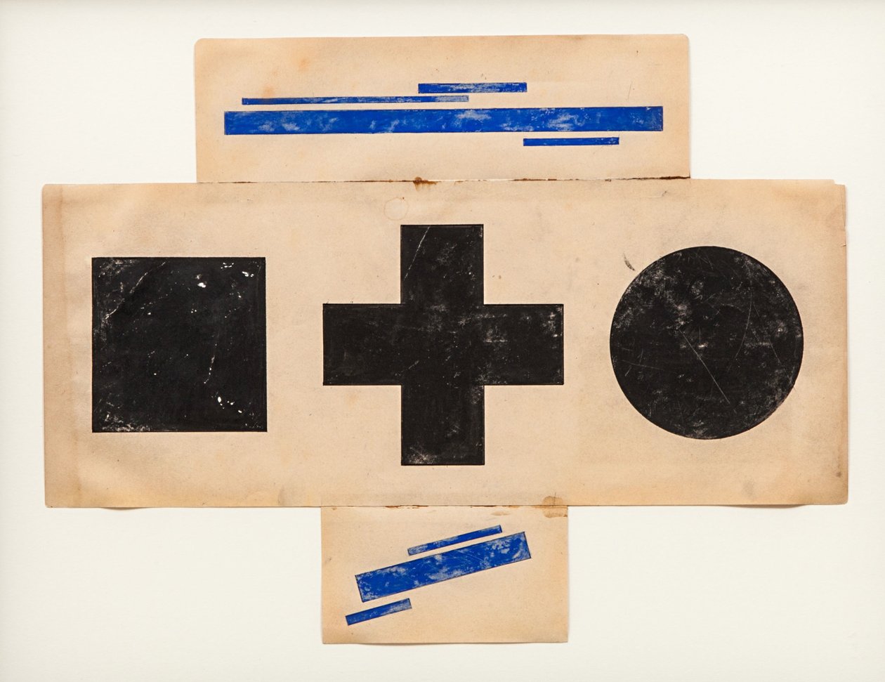 Suprematist Pattern by Ilya Grigorevich Chashnik