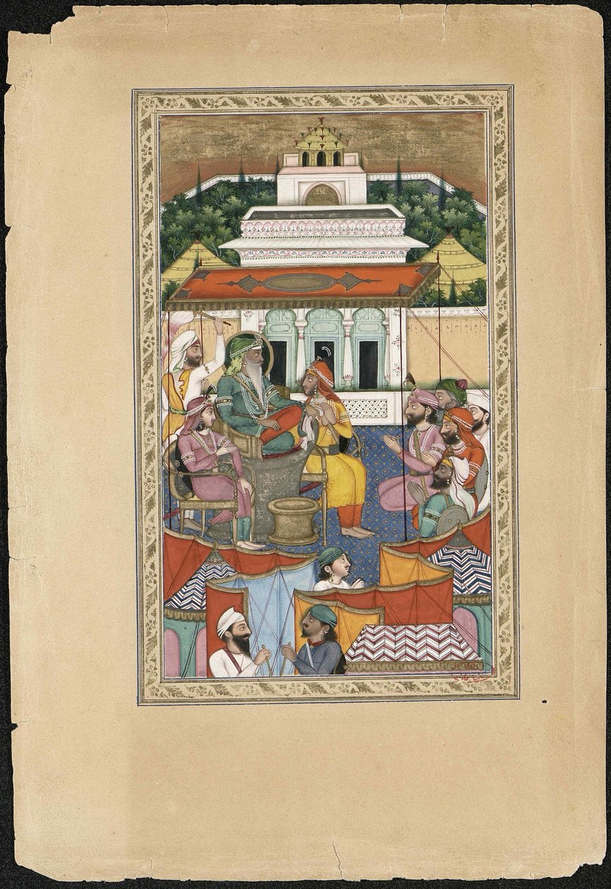 Maharaja Ranjit Singh by Imam Bakhsh Lahori