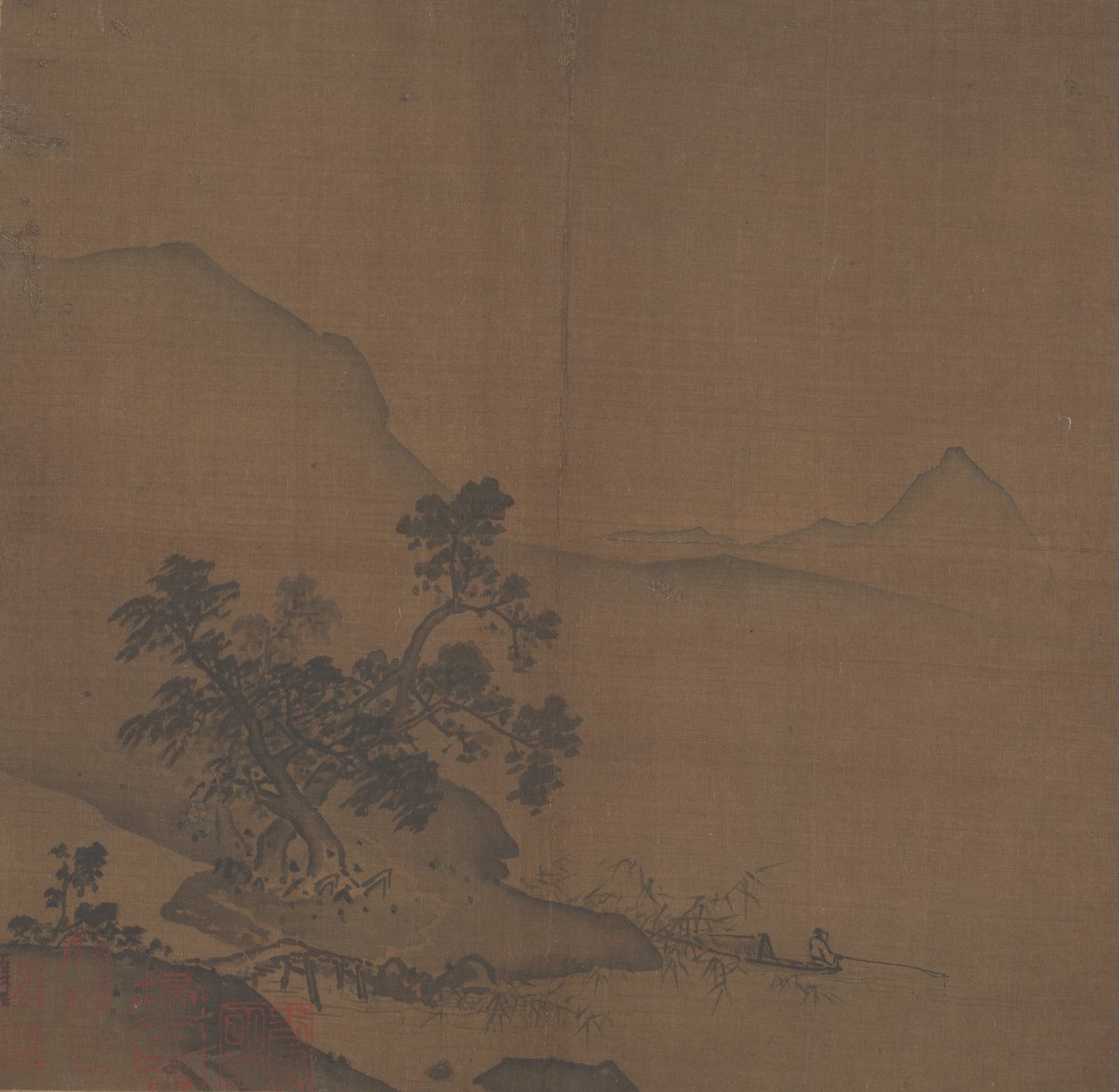 Xiantang Estuary by In the style of Xia Gui