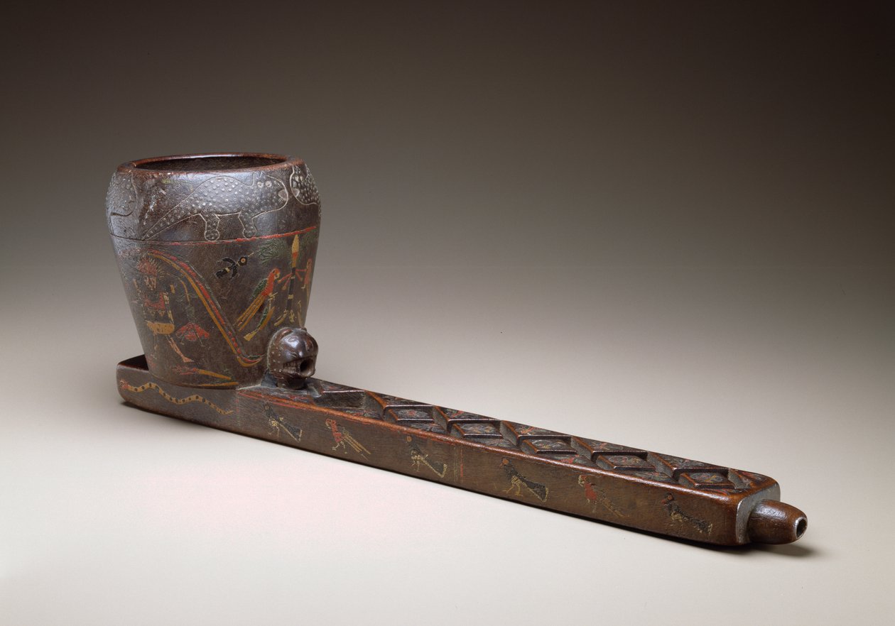 Ceremonial Pouring Vessel, Peru, 1675-1725 by Incan