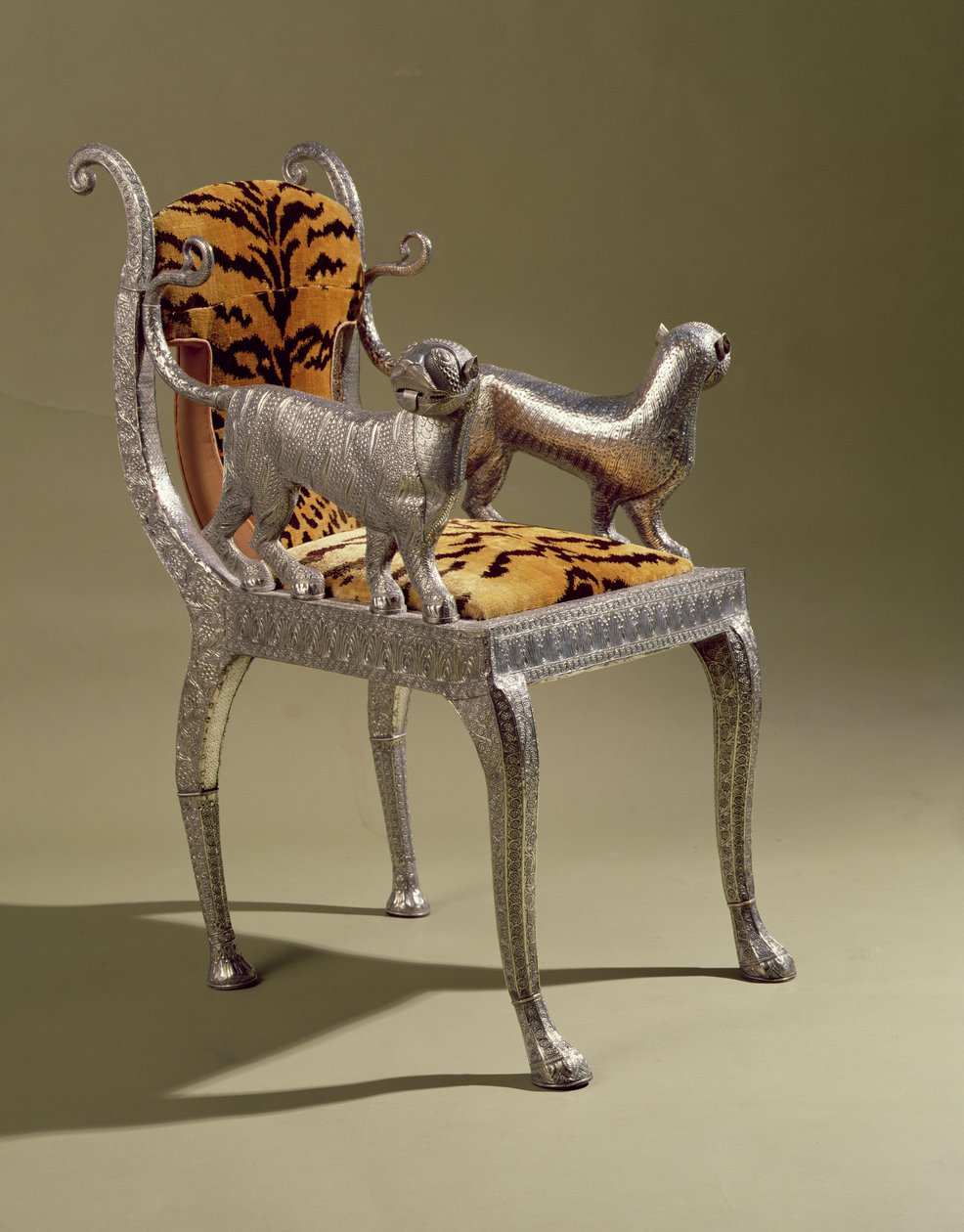 Armchair, Indian, 19th century by Indian School