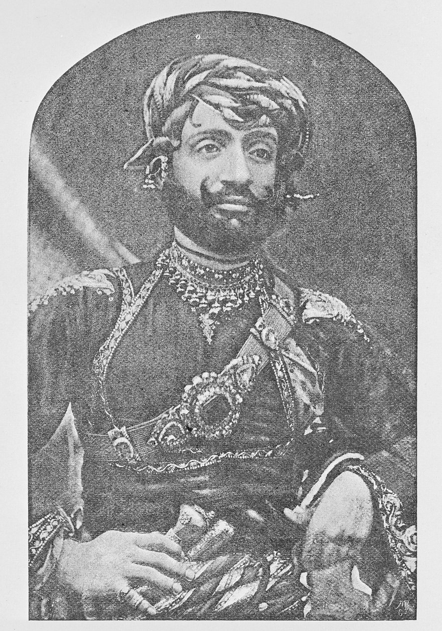 Muhammad Mahabat Khanji II, Nawab Sahib of Junagadh by Indian photographer
