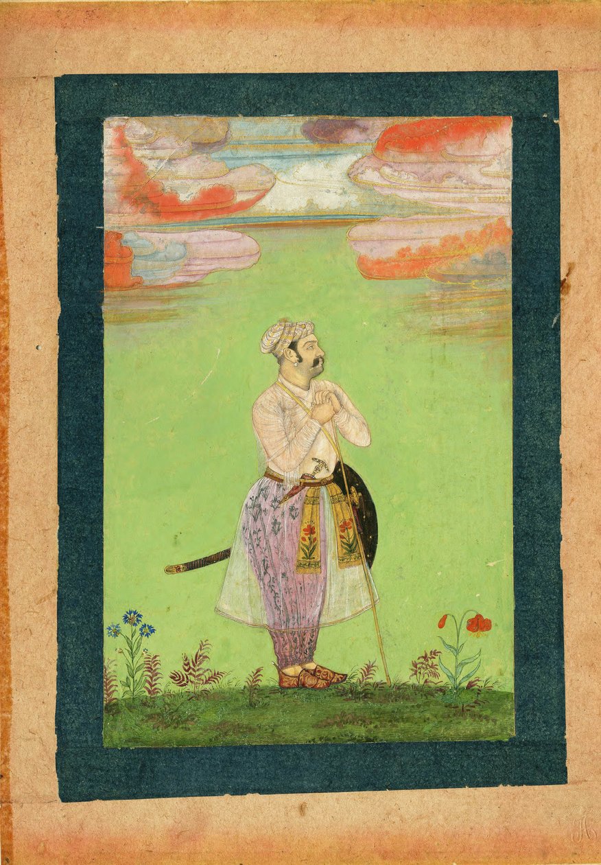 Mughal officer, c. 1650 by Indian Art