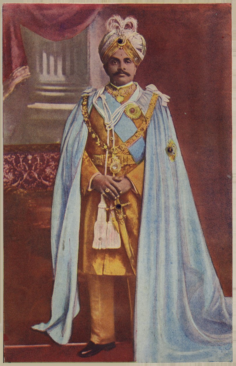Sree Krishna Wadiyar Bahadur by Indian photographer