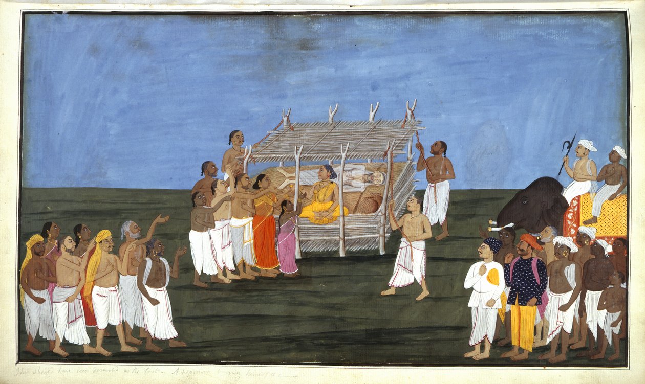 Brahmin Ceremony, Illustration from 