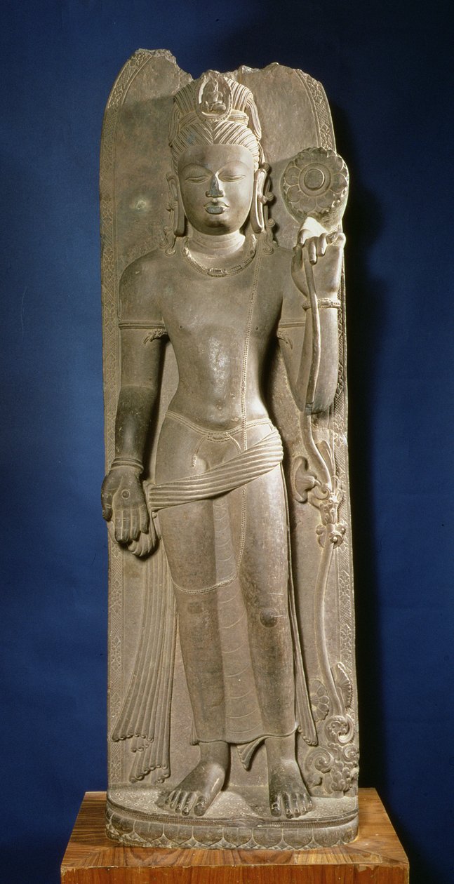 Bodhisattva Padmapani, Nalanda, Bihar, Pala Dynasty by Indian School