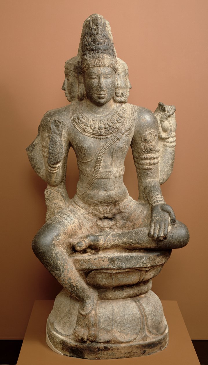 Brahma, Chola Dynasty by Indian School