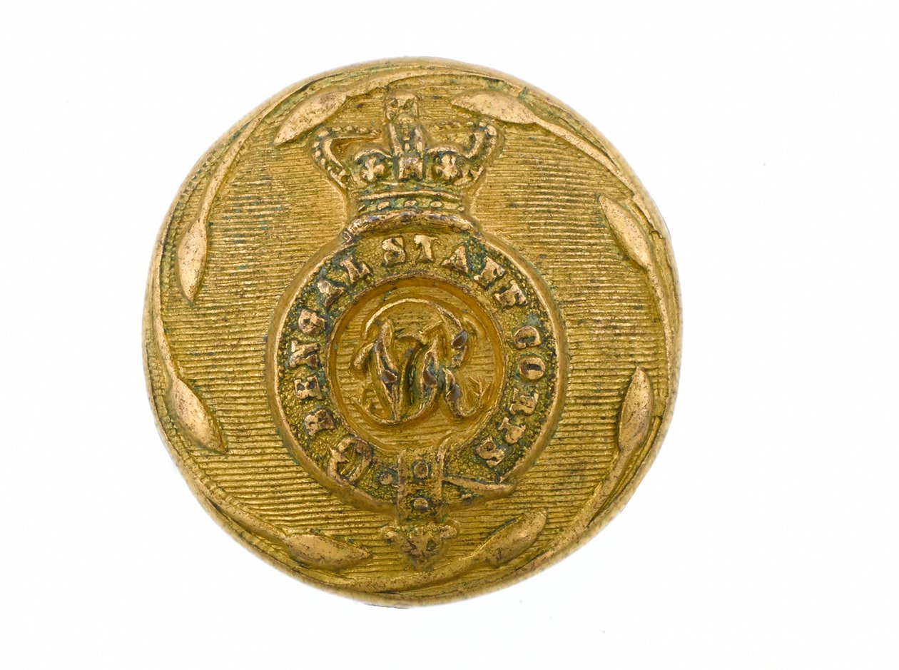 Button, Bengal Staff Corps, 1876-1891 by Indian School
