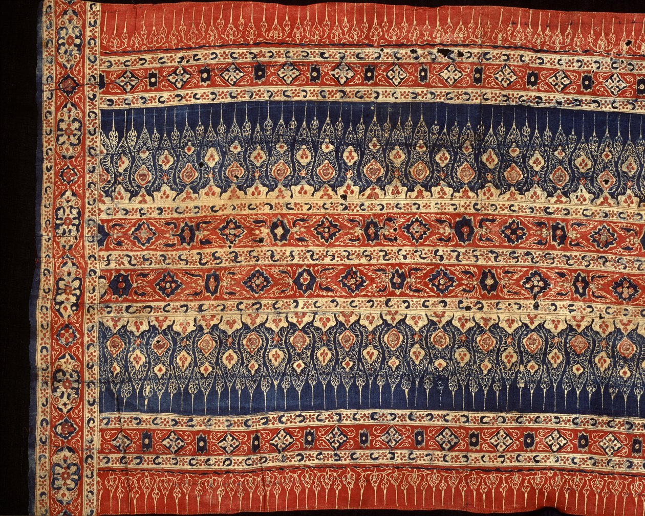 Ceremonial skirt-length from the Coromandel Coast for the Thai trade by Indian School