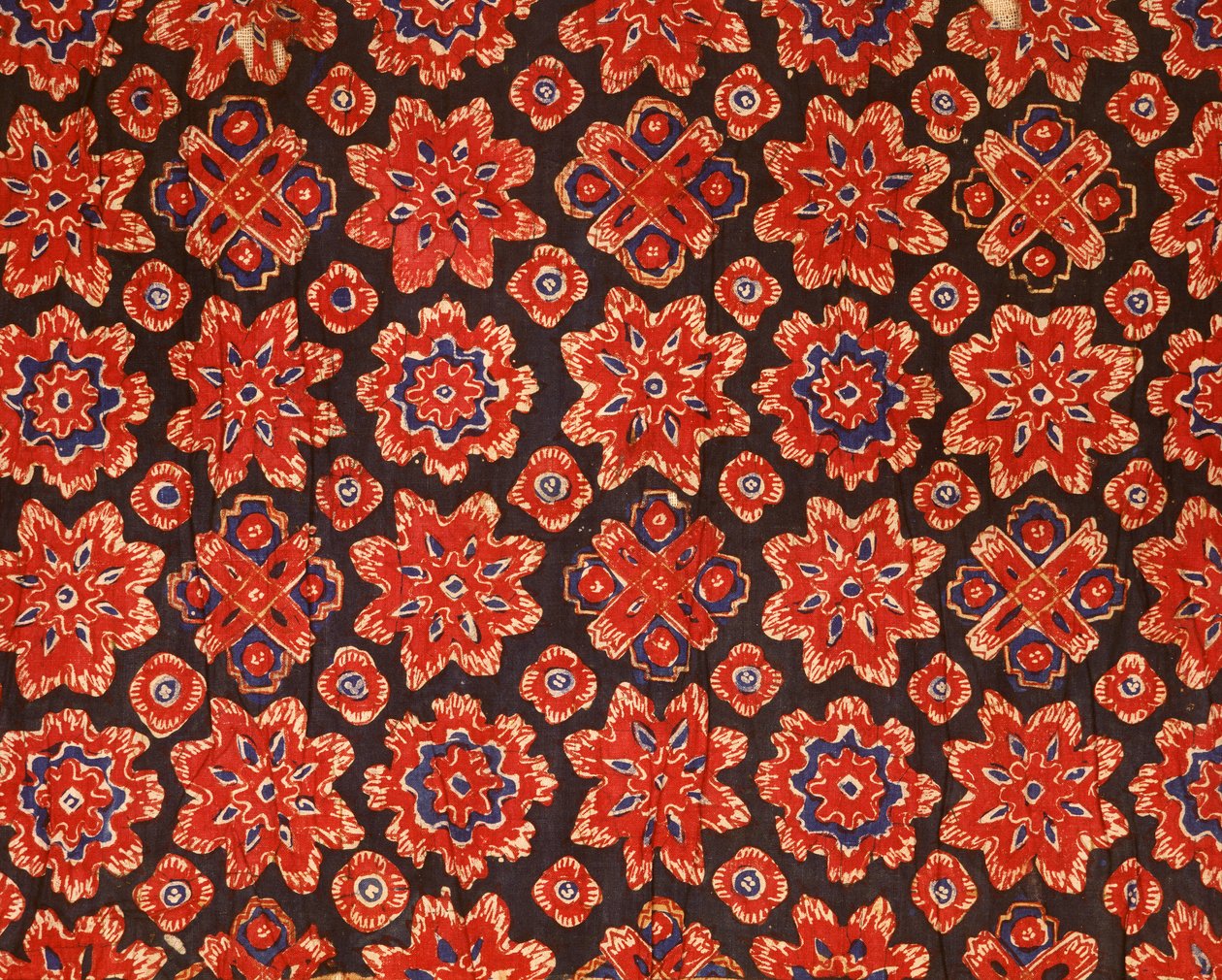 Fabric with an old Thai design by Indian School