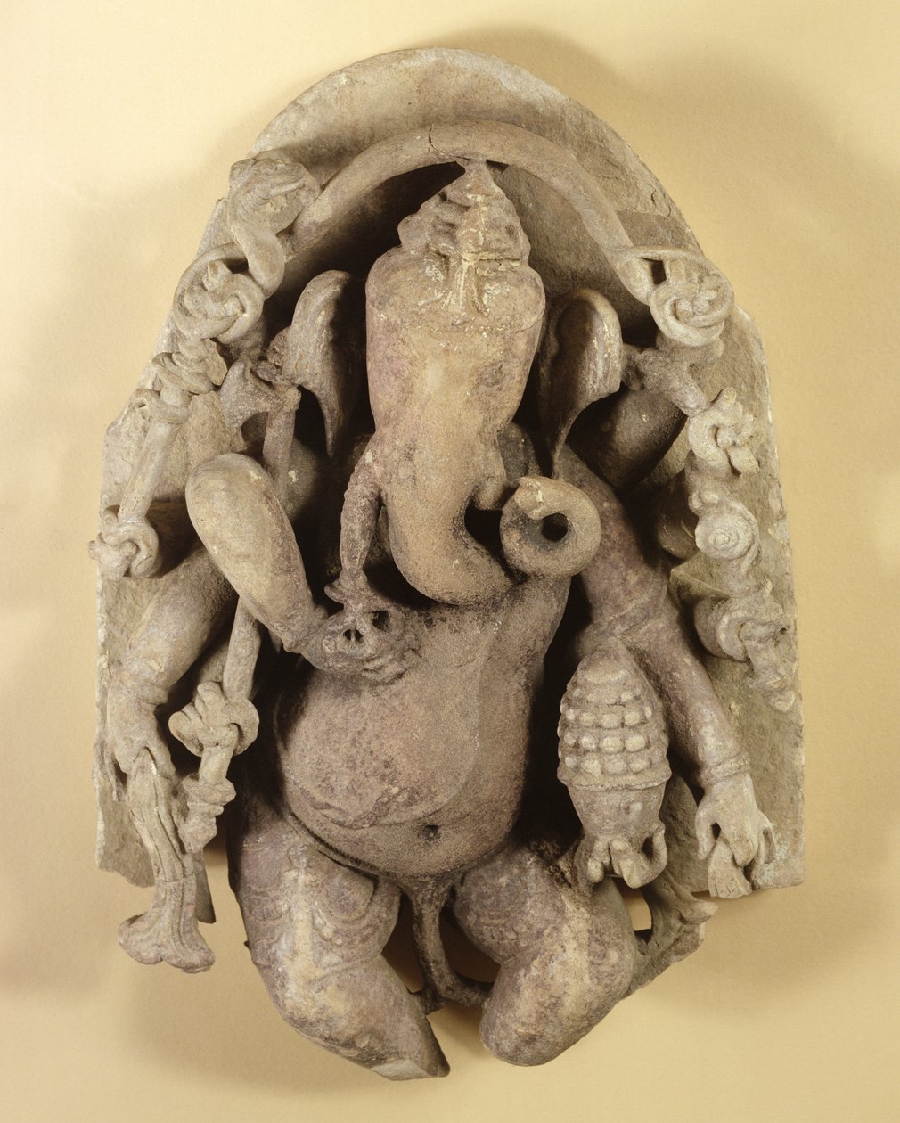 Figure of Ganapati, Chandella Dynasty by Indian School
