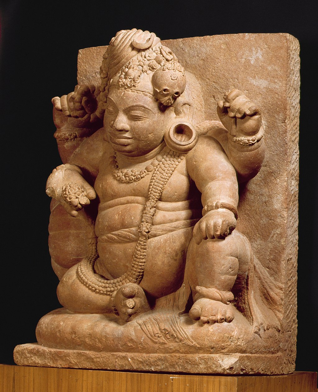 Figure of Siva as Vamana by Indian School