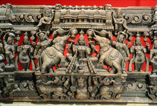 Gata Lakshmi, Goddess of Good Fortune & Abundance by Indian School