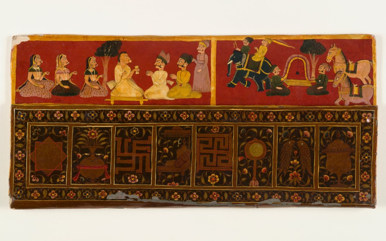 Jain Book Cover by Indian School