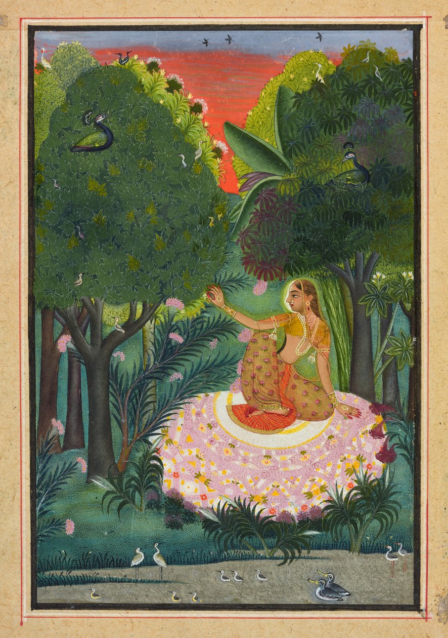Kamod Ragini, Folio from a 