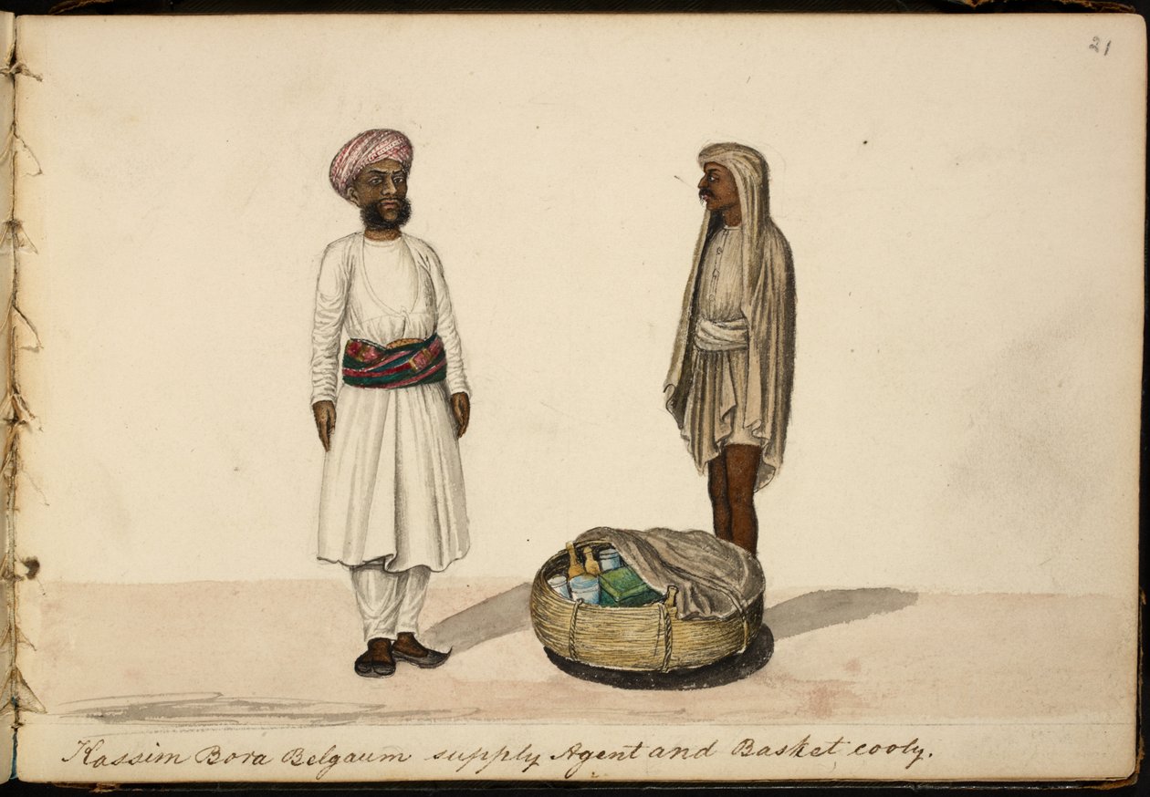 Kassim Bohori, Supply Agent. Belgaum by Indian School