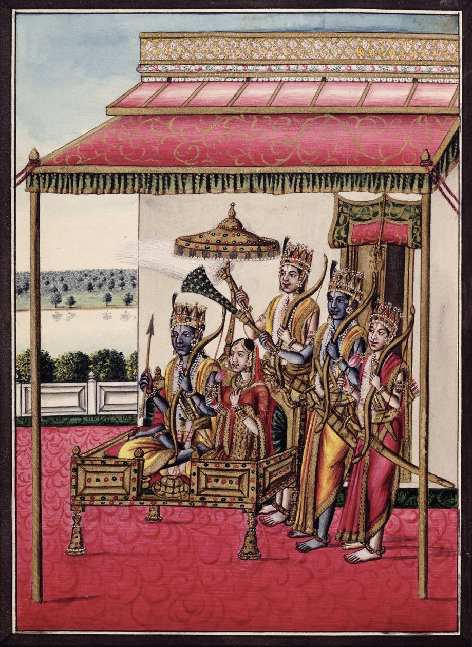 Rama, from the Hindu epic the 