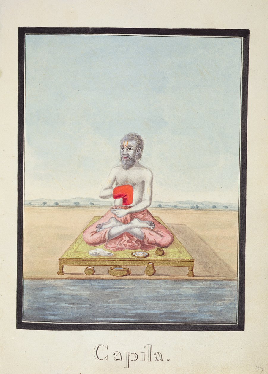 The sage, Kapila, from the Hindu epic the 