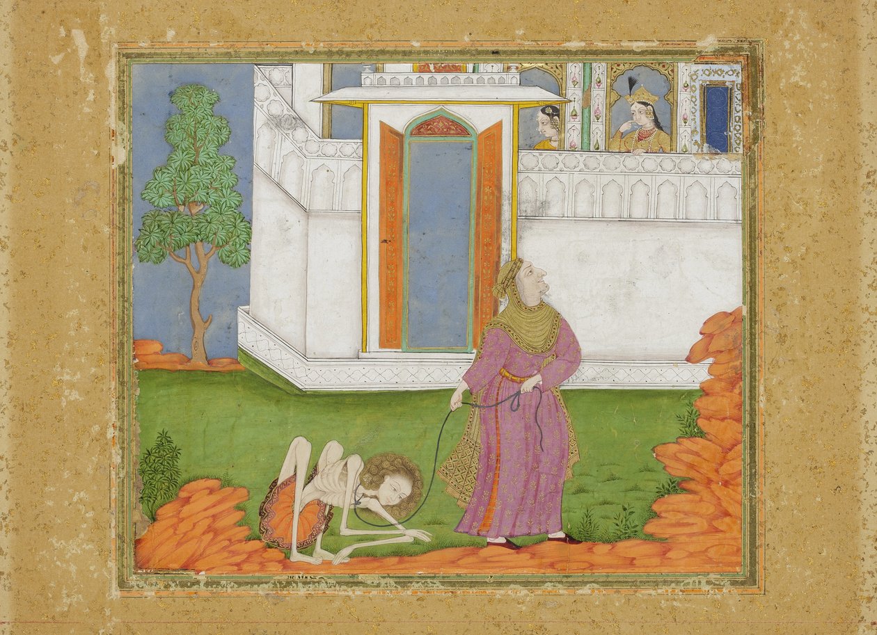 Majnun is Reduced to an Abject State by Indian School