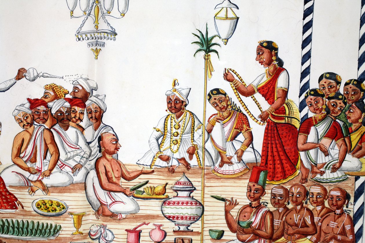 Marriage ceremony by Indian School