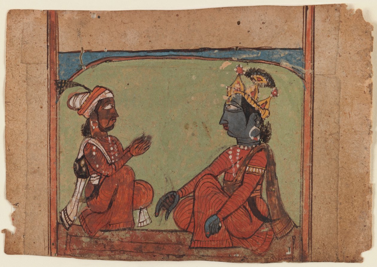 Miniature painting by Indian School