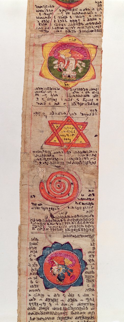 Sanskrit medical manuscript by Indian School