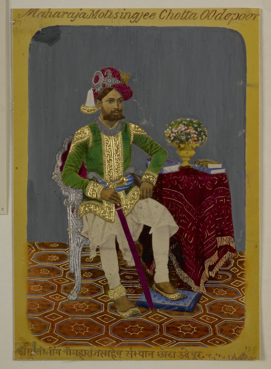 Moti Singh of Udaipur, c.1870 by Indian School