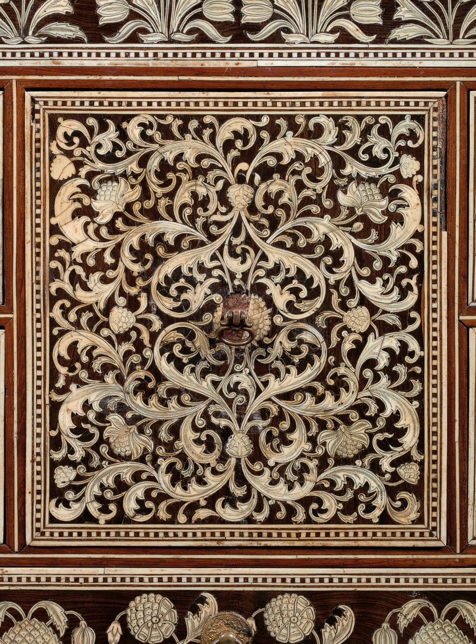 Mughal Cabinet, Gujarat or Sindh, Western India by Indian School