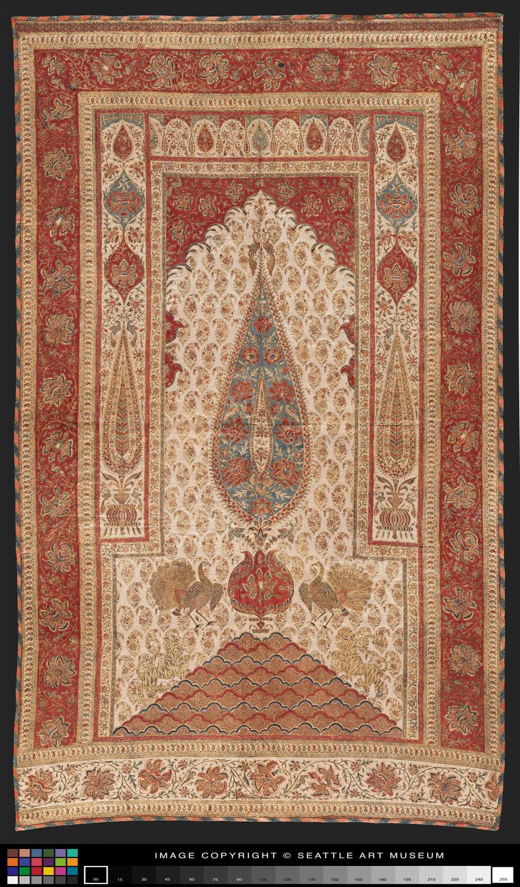 Palampore (bed covering), early 19th century by Indian School