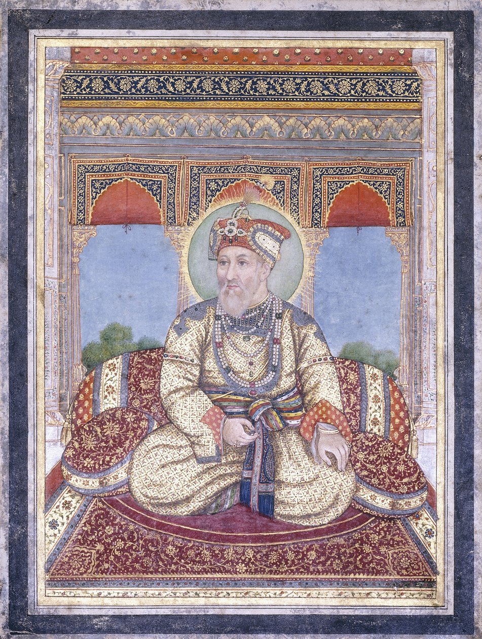Portrait of Akbar Shah II by Indian School