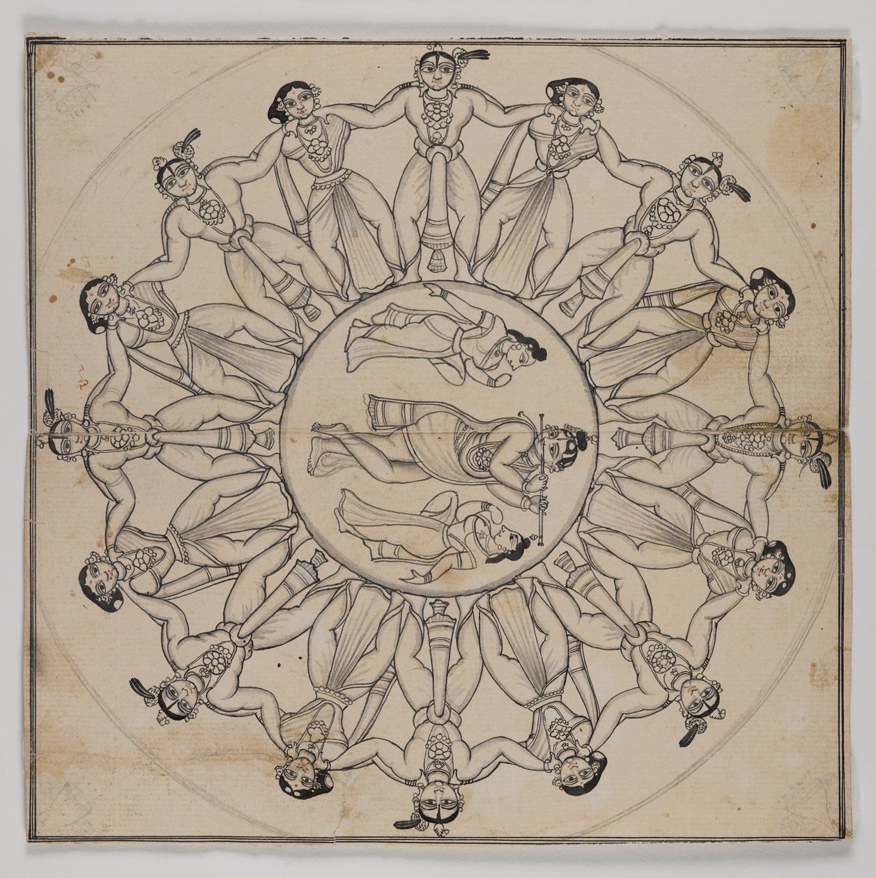 Rasa-lila by Indian School